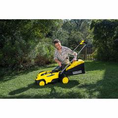 Karcher Battery-Powered Cordless Rotary Lawnmower, LMO 1836 (18 V)