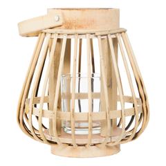 Rattan Lantern (14.5 x 16 cm)