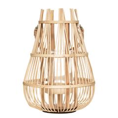 Wooden High Basket Lantern