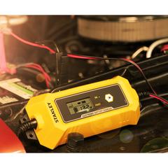 Stanley Battery Charger W/Maintainer (6-12 V, 4-120 Ah)