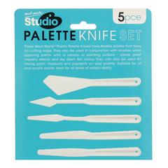 Masters Plastic Painting Knives - Set of 5