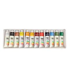 Camel Artist Oil Paint Pack (9 ml, Assorted Shades, 12 Pc.)