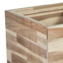 Glazed Terracotta Acacia Hori F Cubi Plant Pot Generic (43 x 43 x 45 cm, Large)