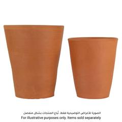 Glazed Terracotta Sparta Koniko Vase Plant Pot Generic (29.5 x 29.5 x 35 cm, Big)