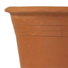 Glazed Terracotta Sparta Epsilon Plant Pot Generic (38.5 x 38.5 x 27 cm, Large)