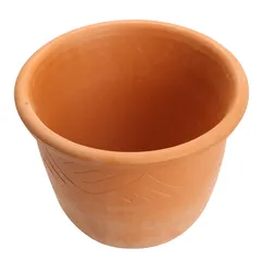 Glazed Terracotta Sparta Omega Plant Pot Generic (26 x 26 x 20 cm, Small)