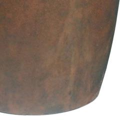 Glazed Terracotta Texas Egg Plant Pot Generic (39 x 39 x 38 cm, Large)