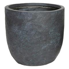 أصيص نباتات فخاري مزجج أريزونا إج (39 × 39 × 38 سم، حجم كبير)