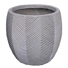 Glazed Terracotta Iowa Bullet Plant Pot Generic (44 x 44 x 39 cm, Large)