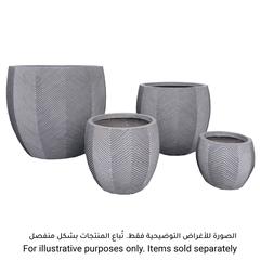 Glazed Terracotta Iowa Bullet Plant Pot Generic (44 x 44 x 39 cm, Large)