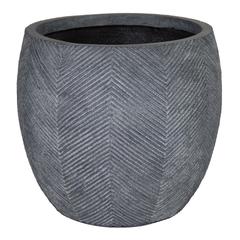 Glazed Terracotta Iowa Bullet Plant Pot Generic (57 x 57 x 50.5 cm, XL)