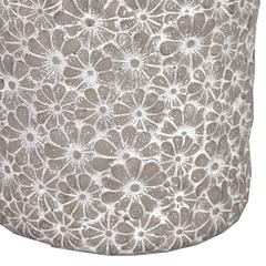 Glazed Terracotta Ciao Daisy Cylinder Plant Pot Set Generic (32 x 32 x 29 cm)