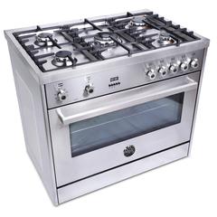 Bertazzoni Professional Series Freestanding 5-Burner Gas Cooker, PRO905MFELXC (90 x 60 x 85 cm)