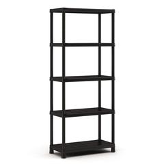 Keter 5-Tier Plastic Scaffale Shelf (80 x 40 x 187 cm)