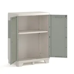 Keter Multipurpose Wood Grain Cabinet (68 x 39 x 97 cm)