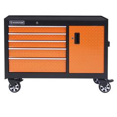 Magnusson Steel 5-Drawer Trolley Cabinet W/Door (45.8 x 106.7 x 79.4 cm)