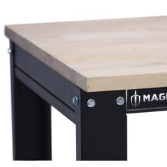 مقعد عمل فولاذي ثابت ماجنوسون (160 × 60 × 87 سم)