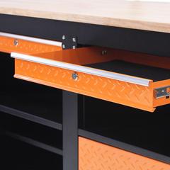 Magnusson Steel Fixed Work Bench W/Drawers (160 x 60 cm)