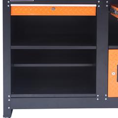 Magnusson Steel Fixed Work Bench W/Drawers (160 x 60 cm)