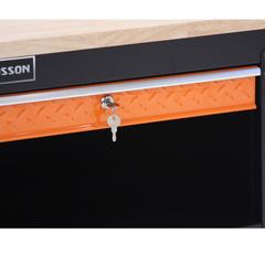 Magnusson Steel Fixed Work Bench W/Drawers (160 x 60 cm)