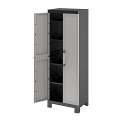 Form Links 4-Shelf Polypropylene Utility Storage Cabinet (182 x 65 x 45 cm)