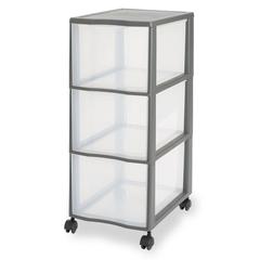 Form Kontor 3-Tier Storage Tower Unit (26 x 36.5 x 63.5 cm)