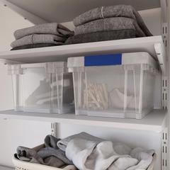 Form Xago Heavy Duty Plastic Stackable Storage Box W/Lid (28.8 x 38.9 x 20 cm, 15 L)