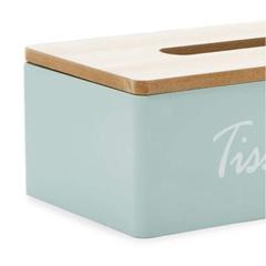 Orchid Wooden Tissue Box