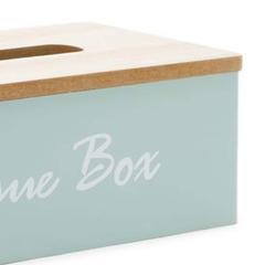 Orchid Wooden Tissue Box