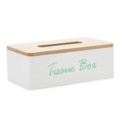 Orchid Wooden Tissue Box