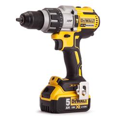 DeWalt XR3 Brushless Cordless Hammer Drill Driver, DCD996P1-GB (18 V)