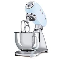 SMEG 50s Retro Style Stand Mixer, SMF02PBUK (800 W)