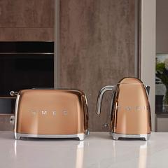 SMEG 50s Retro Style 2-Slice Toaster, TSF01RGUK (950 W)