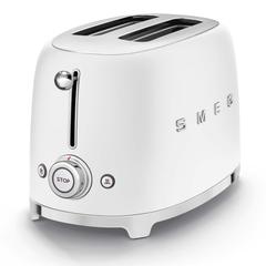 SMEG 50s Retro Style 2-Slice Toaster, TSF01WHUK (950 W)