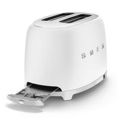 SMEG 50s Retro Style 2-Slice Toaster, TSF01WHUK (950 W)