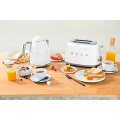 SMEG 50s Retro Style 2-Slice Toaster, TSF01WHUK (950 W)