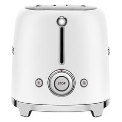 SMEG 50s Retro Style 4-Slice Toaster, TSF02WHUK (1500 W)