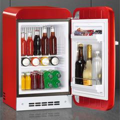 SMEG Freestanding 50s Retro Style Refrigerator, FAB5RRD3GA (34 L)