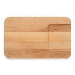 Brabantia Profile Large Wooden Chopping Board for Vegetables (1.8 x 25 x 40 cm)