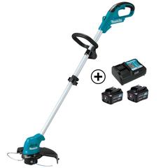 Makita Cordless Brush Cutter + 12 V Li-Ion Batteries & Charger