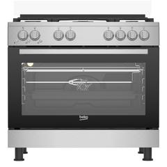 Beko Freestanding 5-Burner Gas Cooker, GGR 15125 FX NS (90 x 90 x 60 cm)