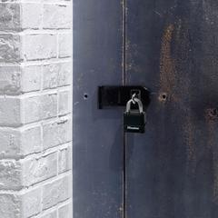 قفل ماستر لوك قوي التحمل من الزنك (8.7 × 5.7 × 3.1 سم)