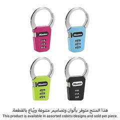 Master Lock Zinc Snap Hook Carabiner (7.1 x 8.4 x 1.2 cm, Assorted Color)