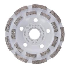 Bosch Standard Concrete Diamond Grinding Head, Double Row (12.5 cm)