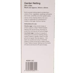 Tildenet Garden Netting (2 x 6 m)