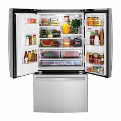 Mabe Freestanding Bottom Freezer French Fridge, MFO26JSPFFS (746 L)