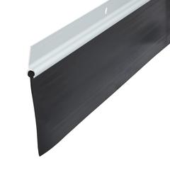 Diall Aluminium & TPR Self Adhesive Garage Draught Seal (70 mm x 2.5 m)