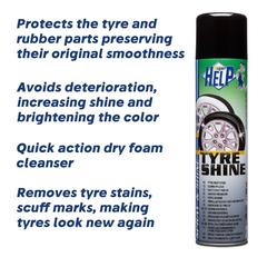 Super Help Tyre Shine Spray (400 ml)