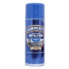 Hammerite Metal Spray Paint (400 ml, Smooth Blue)