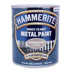 Hammerite Metal Paint (750 ml, Hammered Copper)